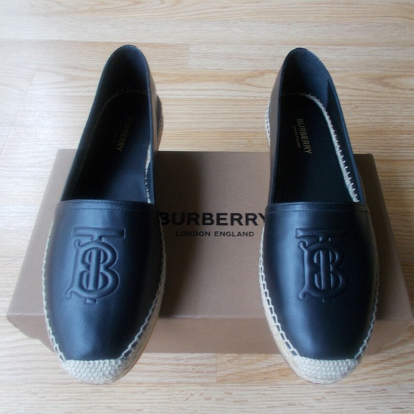Burberry | Shoes | Burberry Black Tabitha Espadrilles | Poshmark